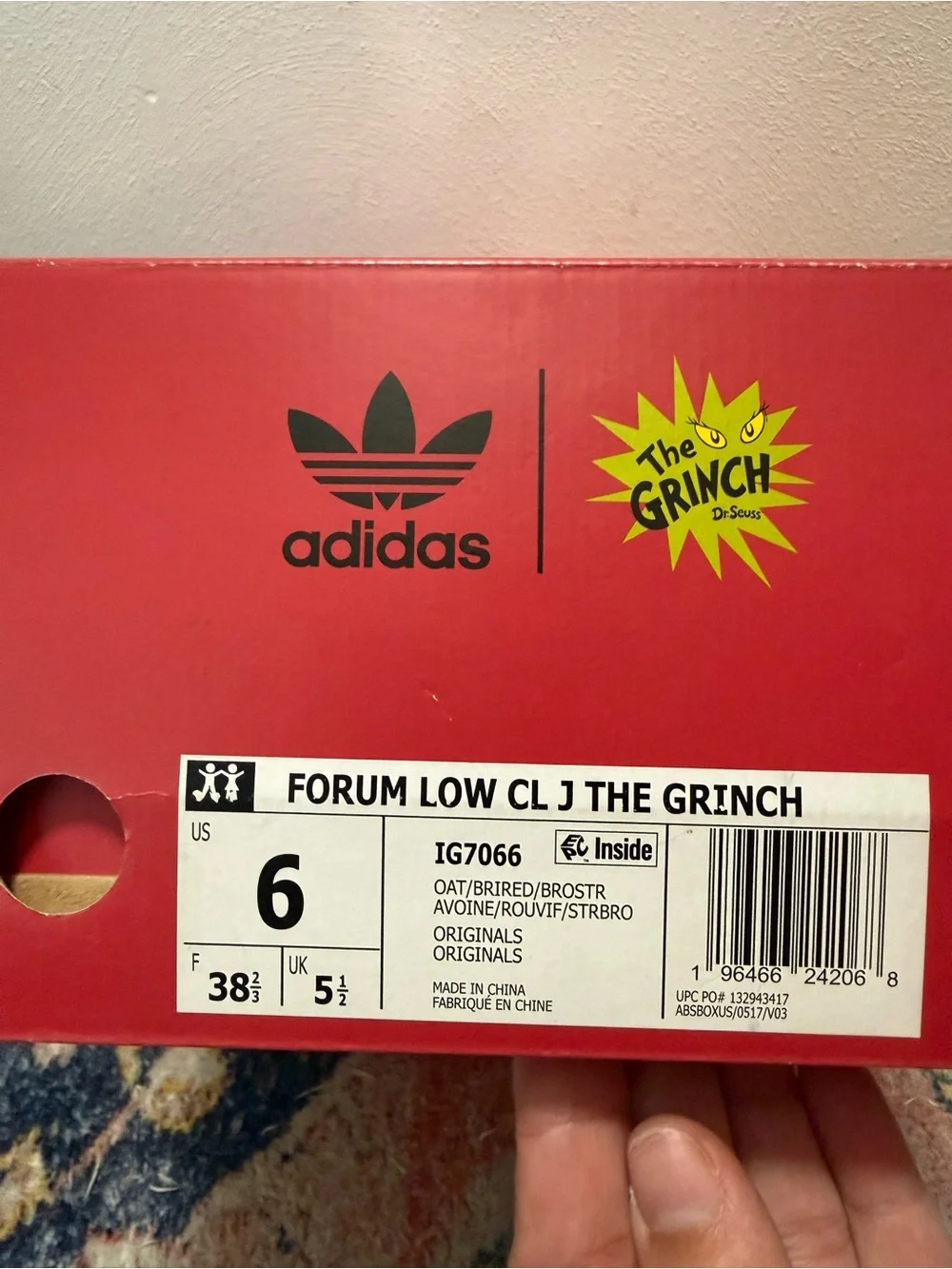 adidas x Dr. Seuss Forum Low CL 